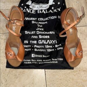 Women's Tan Dance Galaxy Sandals